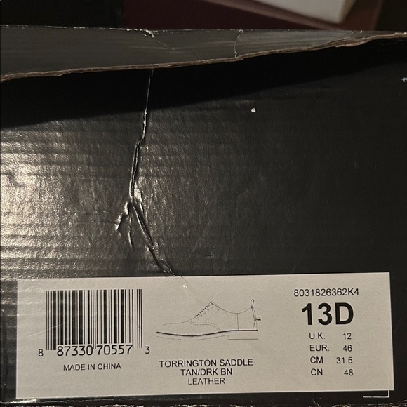 Polo by Ralph Lauren Two-Tone Brown Oxfords - Picture 5 of 5